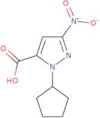 1-Cyclopentyl-3-nitro-1H-pyrazole-5-carboxylic acid