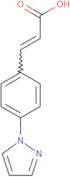 3-[4-(1H-Pyrazol-1-yl)phenyl]prop-2-enoic acid