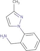 [2-(3-Methyl-1H-pyrazol-1-yl)phenyl]methanamine