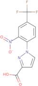 1-[2-Nitro-4-(trifluoromethyl)phenyl]-1H-pyrazole-3-carboxylic acid