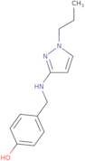 4-{[(1-Propyl-1H-pyrazol-3-yl)amino]methyl}phenol