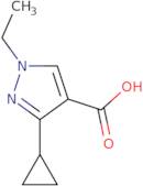 3-Cyclopropyl-1-ethyl-1H-pyrazole-4-carboxylic acid