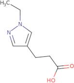 3-(1-Ethyl-1H-pyrazol-4-yl)propanoic acid