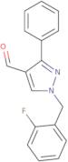 1-(2-Fluorobenzyl)-3-phenyl-1H-pyrazole-4-carbaldehyde