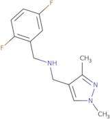[(2,5-Difluorophenyl)methyl][(1,3-dimethyl-1H-pyrazol-4-yl)methyl]amine