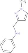 N-[(1-Methyl-1H-pyrazol-3-yl)methyl]aniline