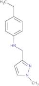 4-Ethyl-N-[(1-methyl-1H-pyrazol-3-yl)methyl]aniline