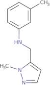 3-Methyl-N-[(1-methyl-1H-pyrazol-5-yl)methyl]aniline