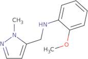 2-Methoxy-N-((1-methyl-1H-pyrazol-5-yl)methyl)aniline