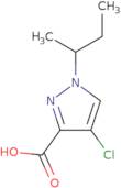 1-(Butan-2-yl)-4-chloro-1H-pyrazole-3-carboxylic acid