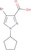 4-Bromo-1-cyclopentyl-1H-pyrazole-3-carboxylic acid