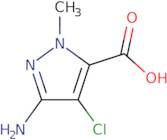 3-Amino-4-chloro-1-methyl-1H-pyrazole-5-carboxylic acid