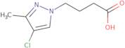 4-(4-Chloro-3-methyl-1H-pyrazol-1-yl)butanoic acid