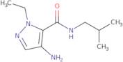 4-Amino-1-ethyl-N-(2-methylpropyl)-1H-pyrazole-5-carboxamide