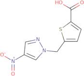 5-[(4-Nitro-1H-pyrazol-1-yl)methyl]thiophene-2-carboxylic acid