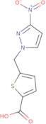 5-[(3-Nitro-1H-pyrazol-1-yl)methyl]thiophene-2-carboxylic acid