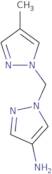 1-[(4-Methyl-1H-pyrazol-1-yl)methyl]-1H-pyrazol-4-amine