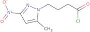 4-(5-Methyl-3-nitro-1H-pyrazol-1-yl)butanoyl chloride
