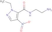 N-(2-Aminoethyl)-1-ethyl-4-nitro-1H-pyrazole-5-carboxamide