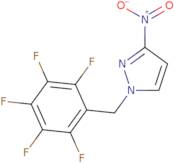 3-Nitro-1-(pentafluorobenzyl)-1H-pyrazole