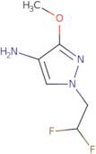 1-(2,2-Difluoroethyl)-3-methoxy-1H-pyrazol-4-amine