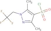 3,5-Dimethyl-1-(2,2,2-trifluoroethyl)-1H-pyrazole-4-sulfonyl chloride