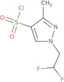 1-(2,2-Difluoroethyl)-3-methyl-1H-pyrazole-4-sulfonyl chloride