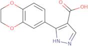 3-(2,3-Dihydro-1,4-benzodioxin-6-yl)-1H-pyrazole-4-carboxylic acid