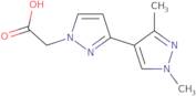 2-[3-(1,3-Dimethyl-1H-pyrazol-4-yl)-1H-pyrazol-1-yl]acetic acid