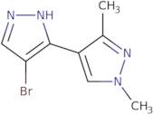 4-(4-Bromo-1H-pyrazol-3-yl)-1,3-dimethyl-1H-pyrazole