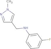 3-Fluoro-N-[(1-methyl-1H-pyrazol-4-yl)methyl]aniline