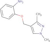 2-[(1,3-Dimethyl-1H-pyrazol-4-yl)methoxy]aniline