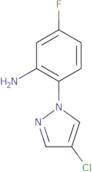 2-(4-Chloro-1H-pyrazol-1-yl)-5-fluoroaniline
