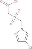 2-[(4-Chloro-1H-pyrazol-1-yl)methanesulfonyl]acetic acid