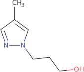 3-(4-Methyl-1H-pyrazol-1-yl)propan-1-ol