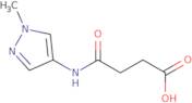 3-[(1-Methyl-1H-pyrazol-4-yl)carbamoyl]propanoic acid