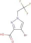 4-Bromo-1-(2,2,2-trifluoroethyl)-1H-pyrazole-3-carboxylic acid