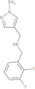 [(2,3-Difluorophenyl)methyl][(1-methyl-1H-pyrazol-4-yl)methyl]amine
