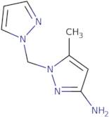 5-Methyl-1-[(1H-pyrazol-1-yl)methyl]-1H-pyrazol-3-amine