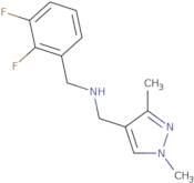 [(2,3-Difluorophenyl)methyl][(1,3-dimethyl-1H-pyrazol-4-yl)methyl]amine