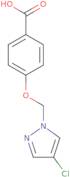 4-[(4-Chloro-1H-pyrazol-1-yl)methoxy]benzoic acid