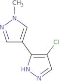 4-Chloro-1'-methyl-1H,1'H-3,4'-bipyrazole