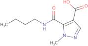 5-(Butylcarbamoyl)-1-methyl-1H-pyrazole-4-carboxylic acid