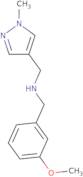 [(3-Methoxyphenyl)methyl][(1-methyl-1H-pyrazol-4-yl)methyl]amine