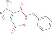 5-(Benzylcarbamoyl)-1-methyl-1H-pyrazole-4-carboxylic acid