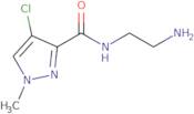 N-(2-Aminoethyl)-4-chloro-1-methyl-1H-pyrazole-3-carboxamide