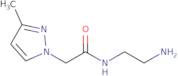 N-(2-Aminoethyl)-2-(3-methyl-1H-pyrazol-1-yl)acetamide