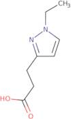 3-(1-Ethyl-1H-pyrazol-3-yl)propanoic acid