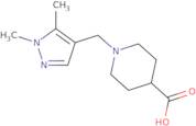 1-[(1,5-Dimethyl-1H-pyrazol-4-yl)methyl]piperidine-4-carboxylic acid