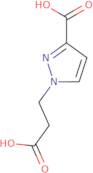 1-(2-Carboxyethyl)-1H-pyrazole-3-carboxylic acid